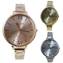 Fashion Elegant Wristwatches Men s Women s Geneva Alloy Thin Band Analog Quartz Dress Business Wrist