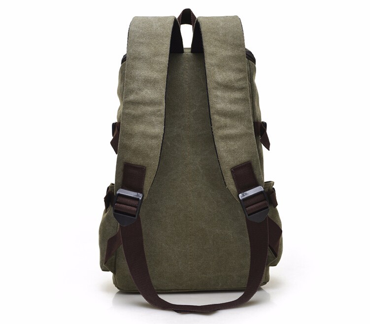 High capacity Vintage Backpack Fashion High quality boy school bag Casual Travel Bags men Canvas Backpack (10)