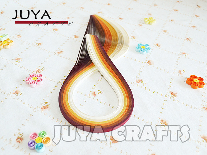 1000pcs 50 Colors Quilling Paper Strips Set for DIY Hand Craft Arts Width 5mm Length 54cm