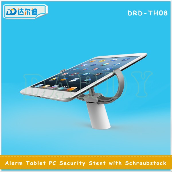 Alarm Tablet PC Security Stent with Schraubstock