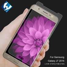 10PCS/LOT Premium Tempered Glass Protector For Samsung Galaxy J7 2016 5.5inch Screen Glass Film For Samsung J7 J710F J710M J710H