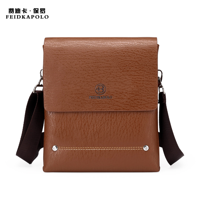 2015 Latest arrival Bilayer Leather Messenger Bag Cheap Men&#39;s shoulder bag Specials small ...