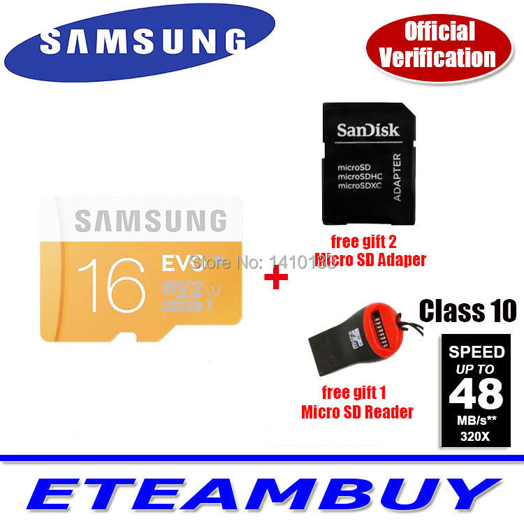 2015 100%  Samsung EVO  SD SDHC TF  10 C10 microsd 64  32  16   48 /.   