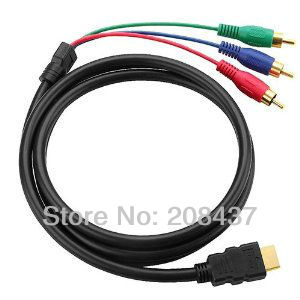 Hdmi HDTV a 3 RCA adaptador convertidor de Cable para ... ps4 component cable wiring diagram 