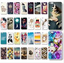 For Iphone 5 5s 1pcs Hot Sale New Arrive personality fantasy Animal Series pictures back cover case Promotion Painted