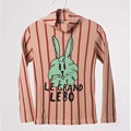 Bobo Choses T Shirts Pattern Bunny Rabbit Winter Top Girl Printed Teen Girls Fall Tops Long