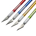 19PCS Precision Hobby Knife Stainless Steel Blades for Arts Crafts PCB Repair Leather Films Tools Pen