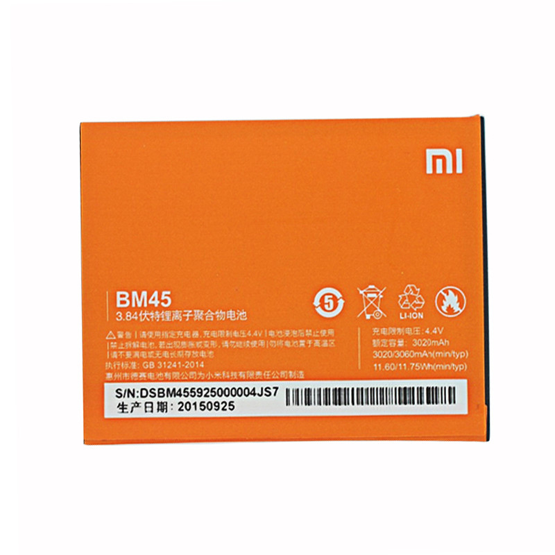 original xiaomi battery bm45 for xiaomi hongmi redmi note original xiaomi battery bm45 for xiaomi hongmi redmi note