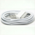 For Apple iPhone 4 4S Charging Cable 1Meter USB Sync Data Charging Charger Cable Cord White