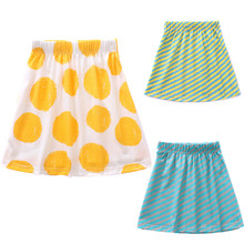 new arrival summer style girls cotton skirt baby kids short skirt bust skirt for girl