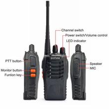 1set for Pofung BF 888S UHF 400 470 MHz Handheld Walkie Talkie 2 way Amature Ham