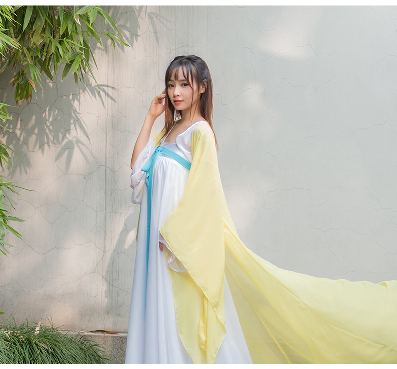 Women/'s Ruqun Hanfu Suit Cosplay Long Sleeve Dress Tang Dynasty Costume 6 Style