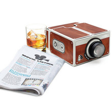 Generation II Smartphone Projector DIY Cardboard Mobile Phone Projector Portable Cinema Without Power Supply Factory Price