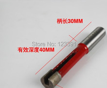 Free shipping of high quality sintering diamond marble hole saw 6 70 10mm with working depth