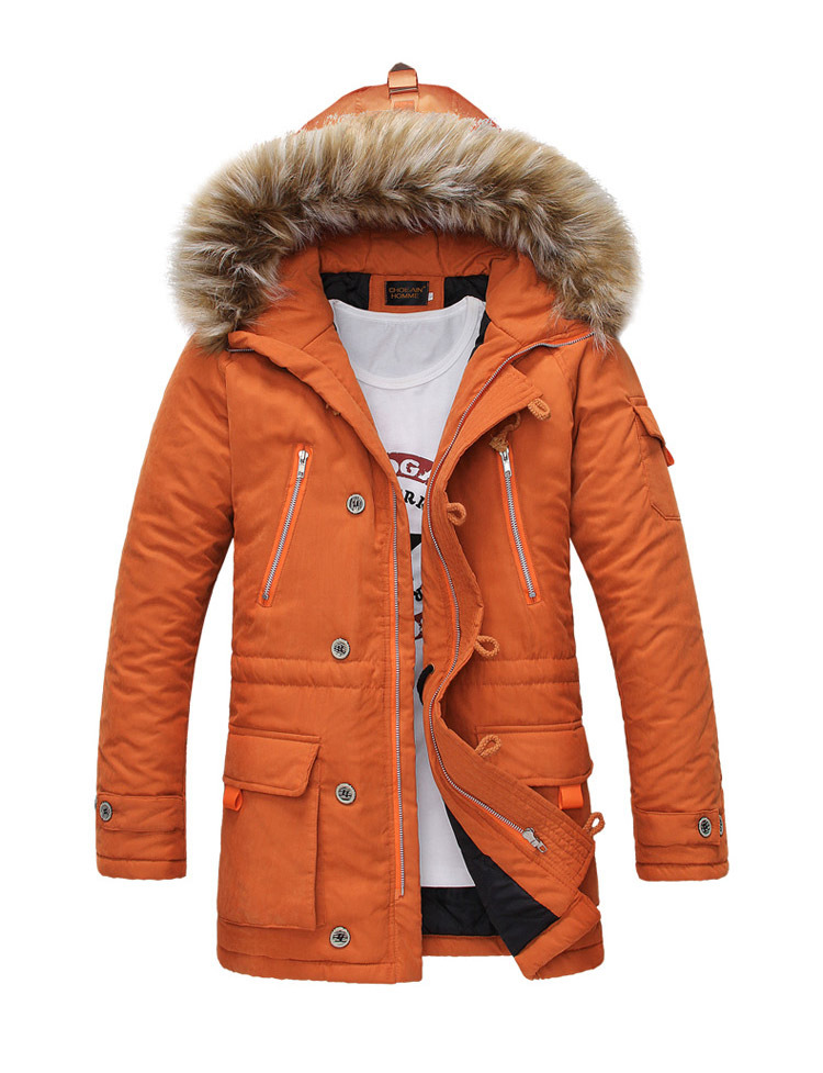 Free Shipping 2014 Fashion Men s Clothes Winter Thick Down Jackets Men s Brand Parka Coats