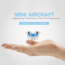 Mini Helicopter FY804 4CH 2.4G 6-Axis 360 Degree Roll Drone Profissional LED Plane Model Remote Control Toys RC Quadcopter