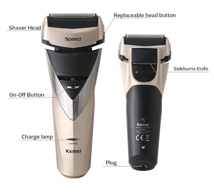 KM-8102 Electric Shaver (3)