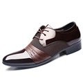 Mens casual shoes luxury genuine leather flats business formal shoes mens dress brogues oxfords monk strap