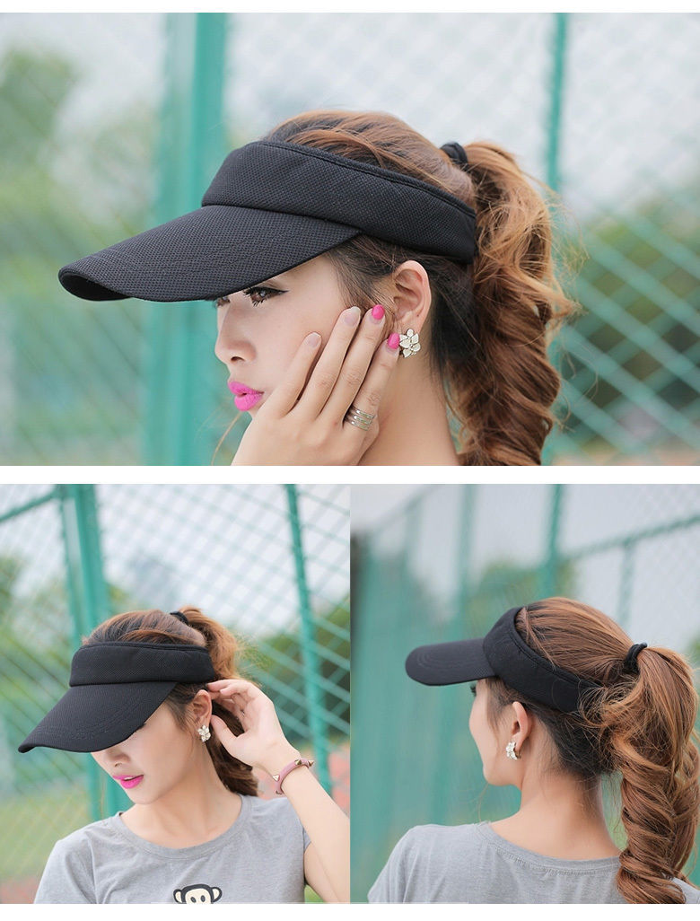 GRACEFUL HAIR MAKEOVER: Visor hats for ladies