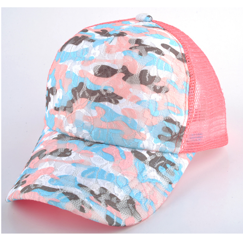 2015 Brand Baseball Cap women Breathable Summer Cap Mesh Casual Outdoor Sport Trucker Hat Adjustable Snapback