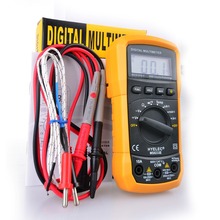 Multímetros digitales Mastech MS8233E Manual Auto Ranging multímetro Digital con temperatura medición Digital Multi metro