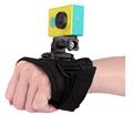 For GoPro Hero 4 3 3 Go Pro SJCAM SJ4000 SJ5000SJ6000 Glove Wrist Band 360 Degree