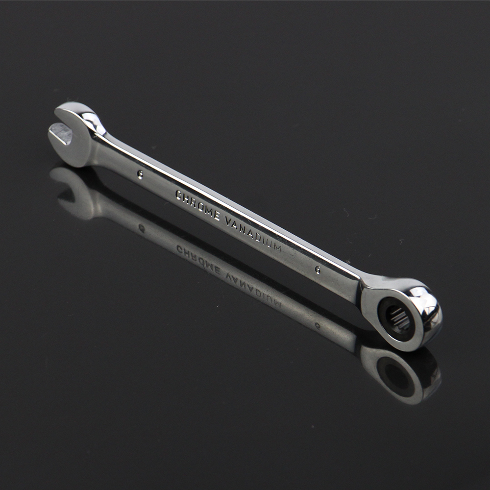 6mm ratchet wrench, gear wrench chrome vanadium