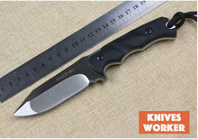 Fox Fixed Blade Knife Outdoor Survival Camping Knives Tactical Knife G10 Handle D2 Blade Outdoor Tools