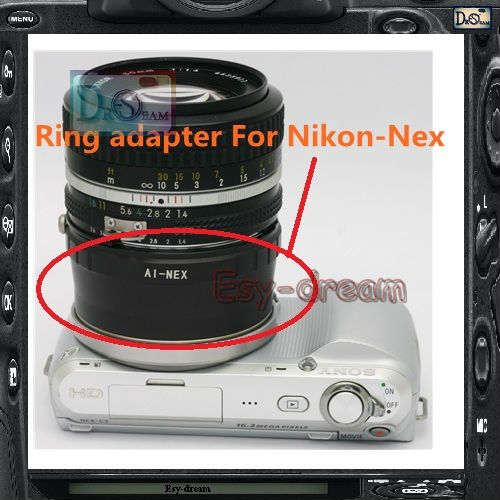  -       -nex  Nikon  .  . AI-S   SONY NEX E   NEX3 NEX5 NEX5N NEX7 NEXF3 NEX5R NEX6
