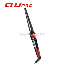 New Professional Remington Hair Curler Silk Ceramic Curling Iron Hair Roller Cone Curling Wand 1/2” to 1” with Glove