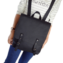 Fashion Women PU Leather Backpack School Bag Travel Bookbag Casual Female Rucksack High Quality ladies backpacks