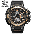 SMAEL Men Fashion Watch Sports Military Style Man Luxury Analog Electronic Quartz Digital Dual Display Watches