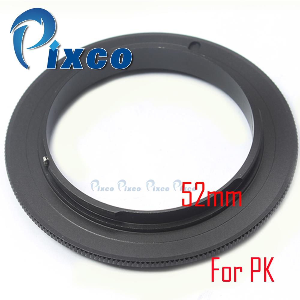 Pixco 52mm 55mm 58mm 62mm Lens Macro Reverse Adapter Ring Suit For Pentax Camera