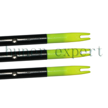 Bowfishing fiberglass arrow 250 spine fletched arrow nocks with bow fishing broadhead 6pcs for recurve bow