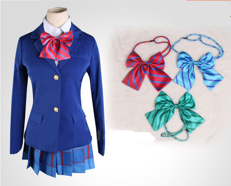 Hot Sale Girls New School Uniforms Anime Love Live  Cosplay Costumes Girls Cute Peppy Style Ladies Hot Costumes for Sale