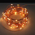High Quanlity 20M 66ft 200 Leds Copper Wire LED String Light Starry Lights Includes Power Adapter