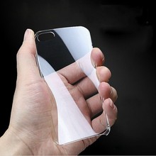 Популярная пластиковые ясно чехол для iPhone 4 4S 5 5S 5C 6 4.7 6 S плюс 5.5 кристалл телефон сумка ультратонкие тонкий прозрачный