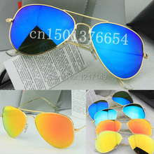 fashion brand new G15 glass lens aviator RB 3025 sunglasses women 3026 men fashion ray Gafas