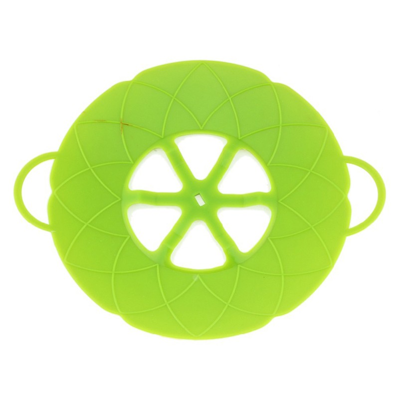 Multi-function-Cooking-Tools-Flower-Cookware-Parts-Green-Silicone-Boil-Over-Spill-lid-Stopper-Oven-Safe (5)