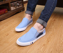 2015 spring and autumn New England men s casual shoes low to help canvas shoes factory