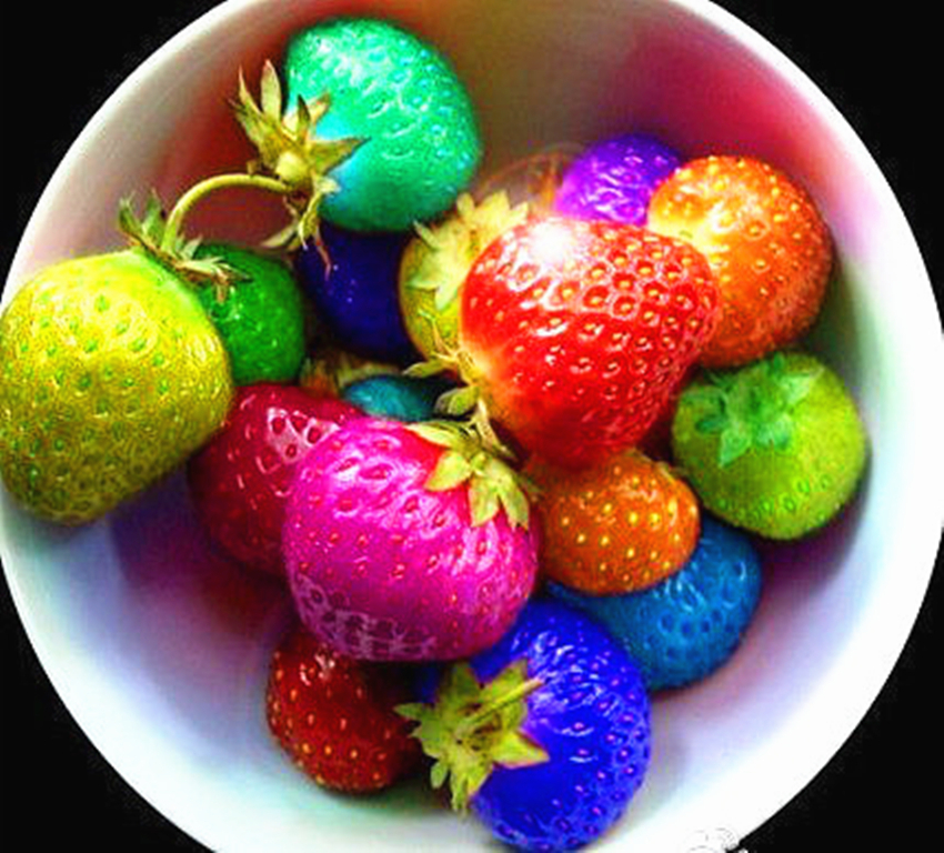 Image result for buah strawberry biru