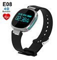 E08 Bluetooth Smart Bracelet Waterproof Pedometer Heart Rate Monitor Fitness Tracker Wristband for iPhone 5s 6s
