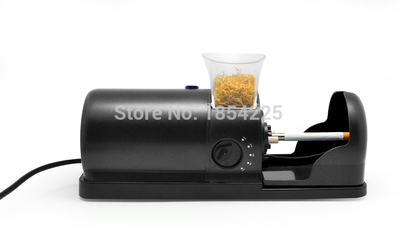 Electronic Cigarette rolling Machine Automatic metal tobacco roller maker With Transparent Tobacco funnel(Hopper) factory price