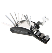 16 1 herramientas de bicicleta Moutain establece para bicicleta Multi Repair Tool Kit Hex Spoke Wrench ciclismo destornillador de acero al carbono CP280
