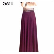 2015-summer-style-skirts-womens-Fashion-chiffon-Women-straight-casual-high-waist-long-skirt-women-maxi