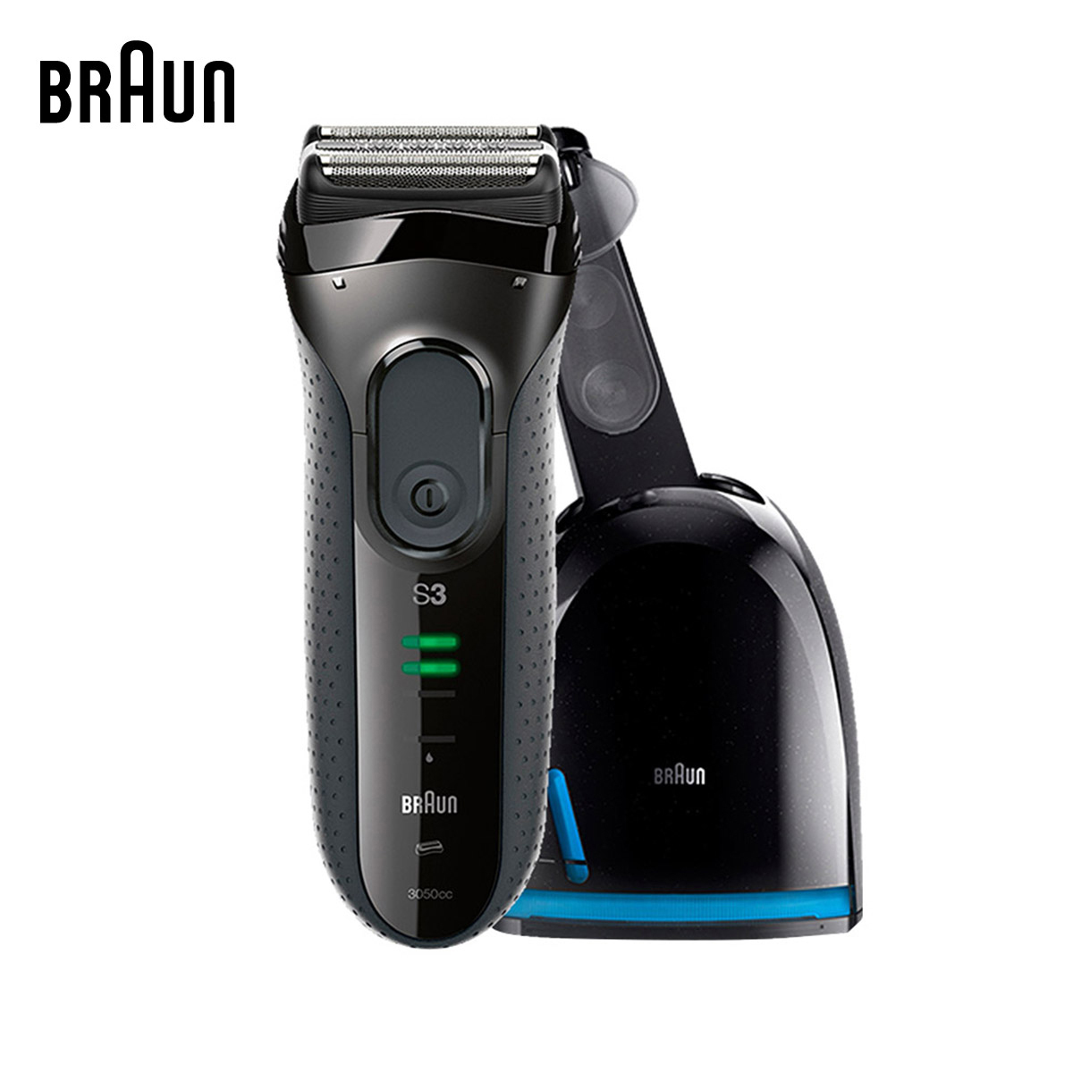 Braun Electric Shavers 3050cc Men Electric Razors Washable