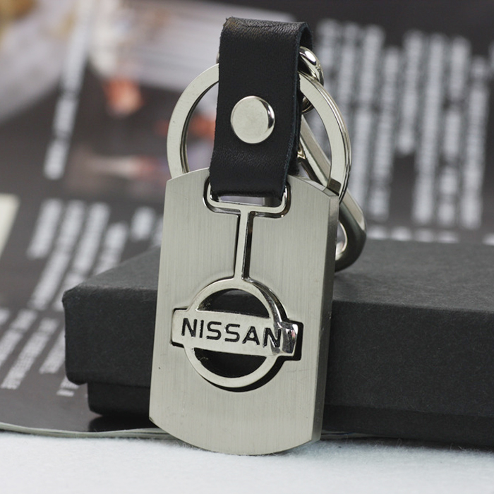 Top Fashion CAR LOGO Keychain Llaveros Chaveiro Key Chain Keychain Keyring Key Ring For Nissan Key Holder 4S Gift
