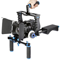 DSLR Rig Video Stabilizer Shoulder Mount Rig Matte Box Follow Focus Dslr Cage for Canon Nikon
