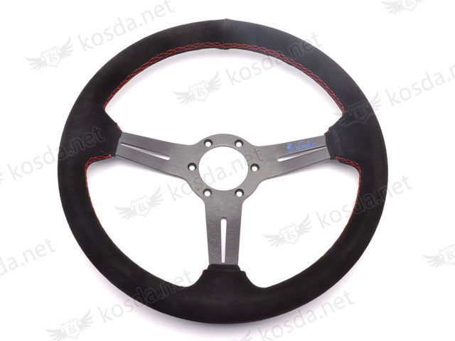 350mm Classic Steering Wheel Suede 1
