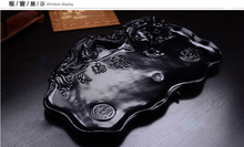 2015 Chaozhou Black dragon Tea tray accessories Woodcarving Resin craft Seconds kill selling Preferential